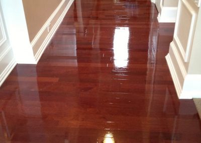 a floor after being resurfaced by fabulous floors denver